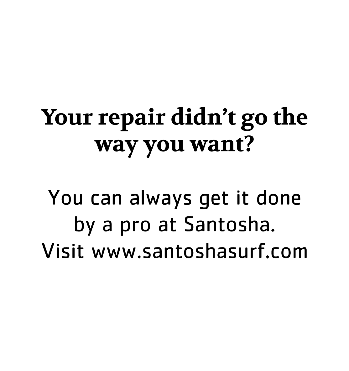 Surfboard Repair Kit