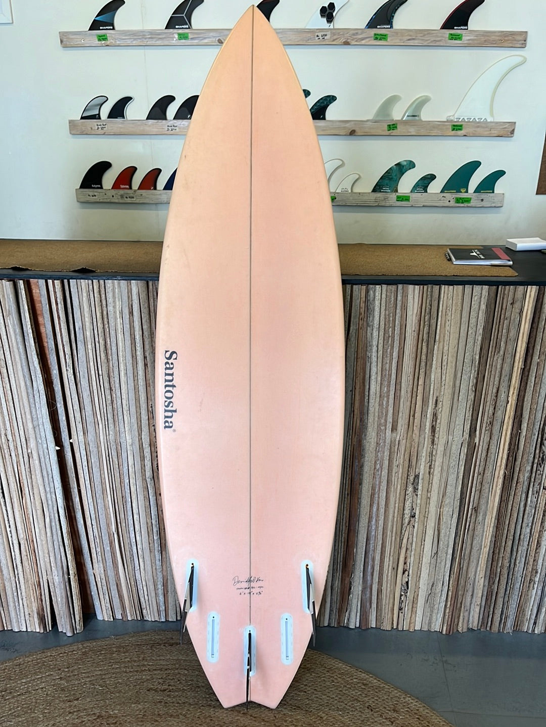Santosha Pink surfboard Second Hand