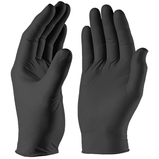 Nitrile Gloves - Black