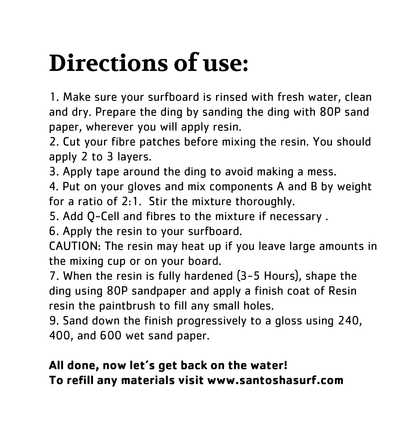 Surfboard Repair Kit